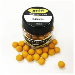 Boilies Steg Critic Echilibrat Lightened Ball Banana 10mm 35g