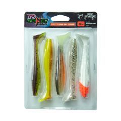 Set shad-uri Fox Rage Spikey Shad Ultra UV 6cm, Mixed Colours