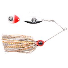 Spinnerbait Spro Iris Ambush Junior 15cm, culoare Redhead Tiger