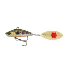 Spinnertail Savage Gear 3D Sticklebait Tailspin 9g, culoare Brown Trout Smolt