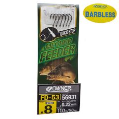 Carlige legate Owner Feeder 56931 FD-53 Quick Stop BL Nr16/0.16mm