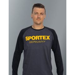 Tricou Sportex Long Sleeve Black, marime XL