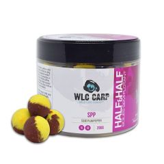 Boilies WLC Carp pentru carlig Half & Half, Monster Crab & Chilly 16mm