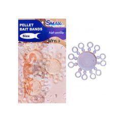 Inele siliconice Smax Bait Band Pellet Medium