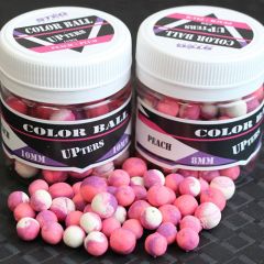 Boilies Steg Pop-Up Duo Color Peach&Plum 8mm 30g