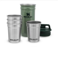 Adventure Nesting Shot Glass Set, Hammertone Green Stanley