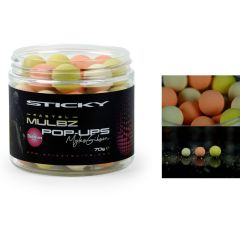 Boilies Sticky Baits Pop-Ups Mulbz Pastel 12mm