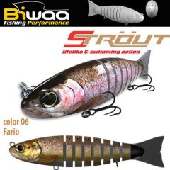 Swimbait Biwaa Strout 14cm/29g, culoare Fario