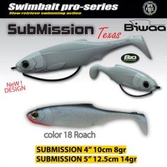 Shad Biwaa Submission 10cm, culoare Roach