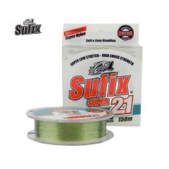 Fir monofilament Sufix Super 21 Lo-Vis-Green 0.14mm/1.8kg/150m-n