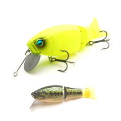 Swimbait Raid GI 9.4cm/35g, culoare 006 Black BB