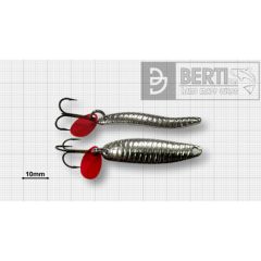 Lingura oscilanta Bertilure Taifun Diamond 4cm/3g, culoare Nickel