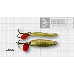 Lingura oscilanta Bertilure Taifun Patrate 4cm/5.5g, culoare Gold