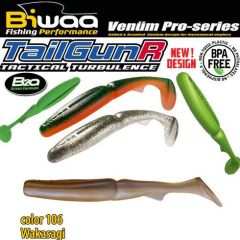 Shad Biwaa TailGunr Swimbait 14cm, culoare Wakasagi