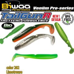 Shad Biwaa TailGunr Swimbait 6.5cm, culoare Limetreuse