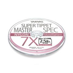 Fly leader Varivas Super Tippet Master Spec II Nylon 8X 0.090mm/1.8lb/50m