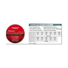 Fir Fluorocarbon Toray Bawo Upgrade 0.156mm/1.79kg/150m