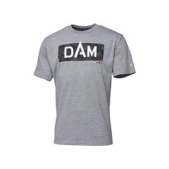 Tricou DAM Gray Melange Logo, marime L