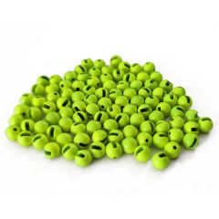 Bile tungsten Fudo Slotted Beads 3.8mm - Fluo Yellow