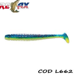 Shad Relax Texas Laminat 10cm, culoare 662 - 10 buc/plic