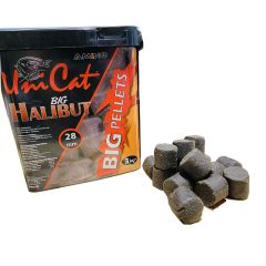 Pelete UniCat Amino Halbut Big Pellets 28mm 3kg