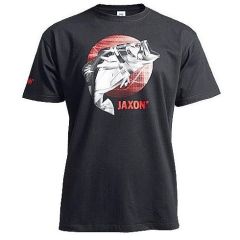 Tricou Jaxon Fish Negru, marime S