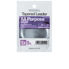 Fly leader Varivas Tapered Leader All Purpose Nylon 4X 12ft