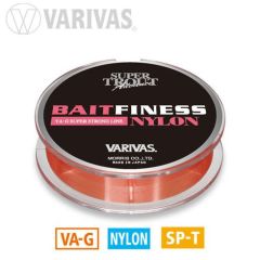 Fir monofilament Varivas Super Trout Bait Finesse Flash Orange 0.117mm/2.5lb/120m