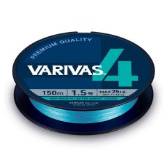 Fir textil Varivas PE 4 Water Blue 0.148mm/15lb/150m