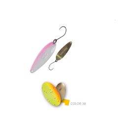 Lingura oscilanta Colmic Herakles Vento LD 3.5g Chartreuse Orange Gold