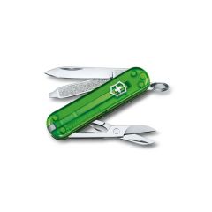 Briceag multifunctional Victorinox Classic SD Transparent Green Tea