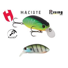 Vobler Herakles Maciste Rattle F 7cm/22.5g. culoare Green Perch