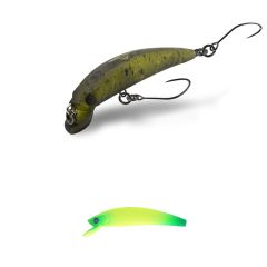 Vobler Herakles Teser 5cm/2.5g, culoare Lime