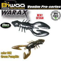 Biwaa Warax 10cm, culoare 002 Green Pumpkin