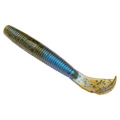 Worm Strike King Rage Ned Cut-R Worm 7.5cm, culoare Blue Craw
