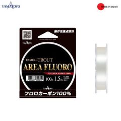 Fir fluorocarbon Yamatoyo Famell Trout Area Fluoro 0.092mm/1.2lb/100m