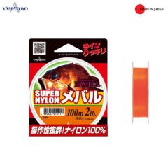 Fir monofilament Yamatoyo Famell Super Nylon Mebaru 0.138mm/2.5lb/100m