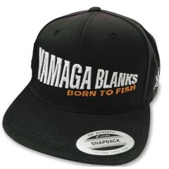 Sapca Yamaga Blanks Flat Visor Black