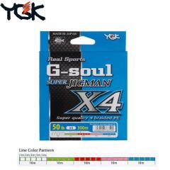 Fir textil YGK RS G-Soul Super Jigman X4 nr.1.2/20lb/200m