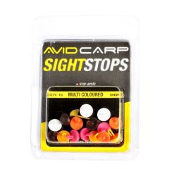 Stopper Avid Carp Mega Sight Stops Floating Long - Mixed Colours