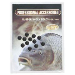 energo team fish rubber shock beads bile artificiale cauciuc gold star