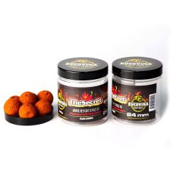 Boilies Bucovina Baits Tare The Secret Frankfurter Spicy 24mm 150g