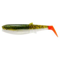 Shad Savage Gear Cannibal 8cm/5g, culoare Olive Hot Orange