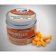 Dumbells C&B Pop-Ups Ciocolaa Portocala 6mm
