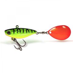 Spinnertail Quantum 4Street Turbotail Spin-Jig 4.1cm/21g, culoare Firetiger