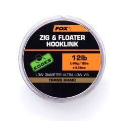 Fir monofilament Fox Edges Zig & Floater Hooklink 0.30mm/100m