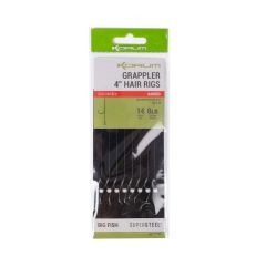 Carlige legate Korum Grappler Hair Rig Barbed Nr.14