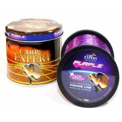 Fir monofilament Carp Expert UV Purple 0.30mm/12.5kg/1000m