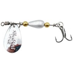 Lingura rotativa Daiwa Silvecreek Spoon 4g, culoare Silver Metal