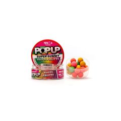 Boilies Senzor Pop-Up Super Gummy Tutti Frutti, 12mm